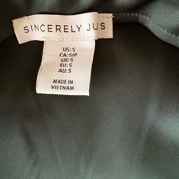 Sincerely Jules Emerald Green Maxi Skirt (Top not included) - Picture 2 of 6